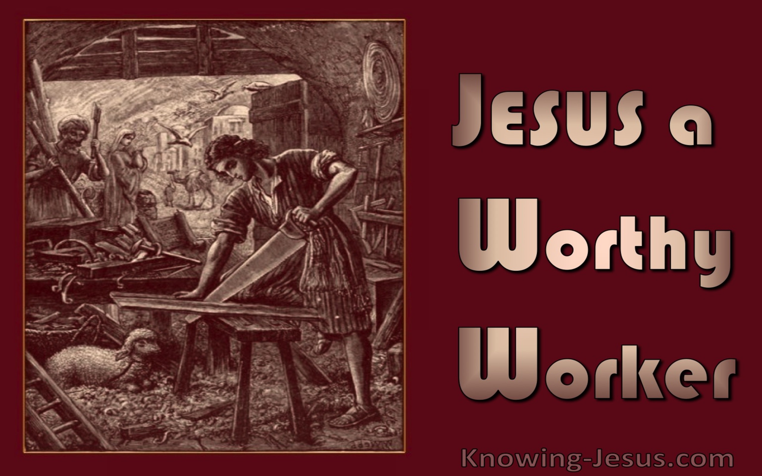 A Worthy Worker (devotional)10-10 (maroon)